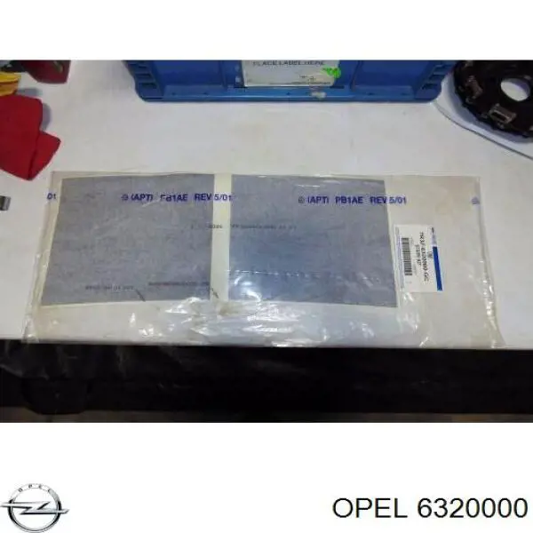 6320000 Opel решітка радіатора