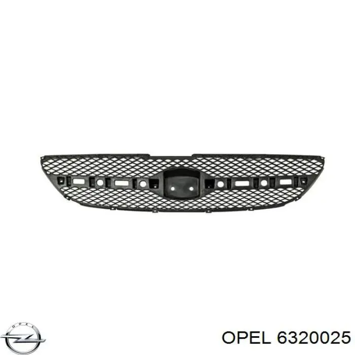 Решітка радіатора 90491397 General Motors
