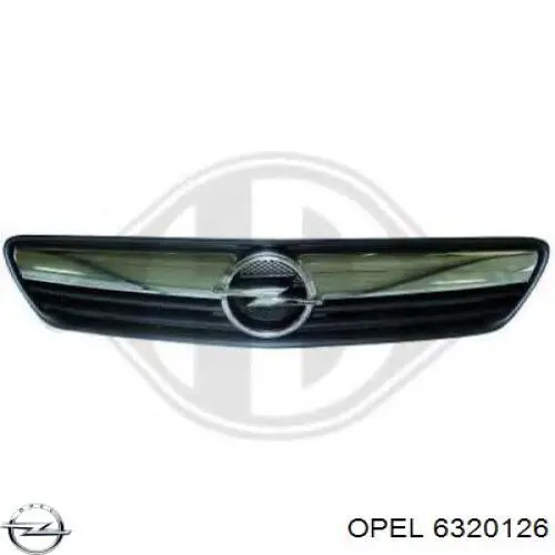 Купити 13207140 Opel Захисна решітка радіатора