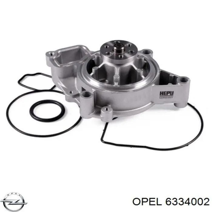 Купити 6334002 Opel Насос охолоджуючої рідини