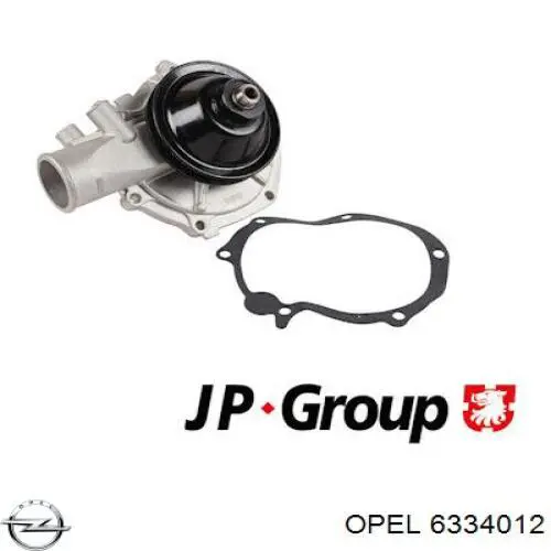 Помпа охолодження Opel 6334012 ціна, від 50.13 USD