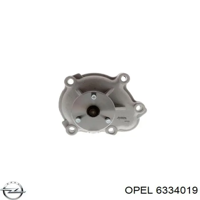 Помпа охолодження Opel 6334019 ціна, від 28.40 USD