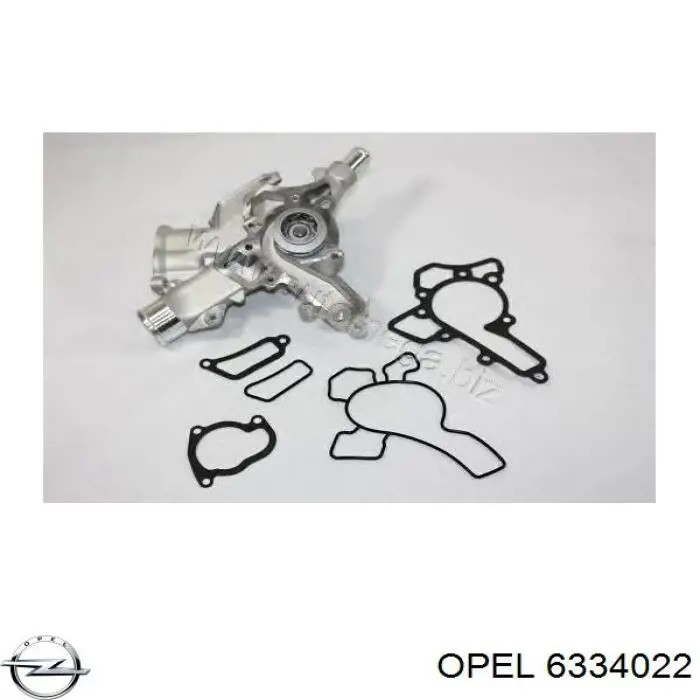 Купити 6334022 Opel Насос охолоджуючої рідини