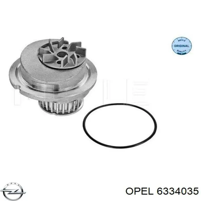 6334035 Opel Насос охолодження