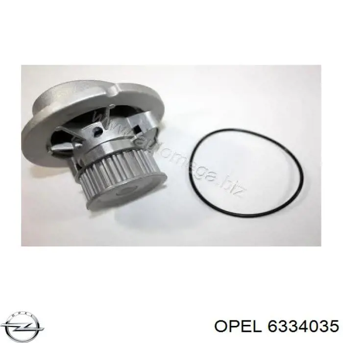 Помпа охолодження Opel 6334035 ціна, від 29.53 USD