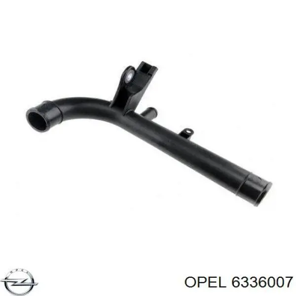 6336007 Opel шланг/патрубок системи охолодження