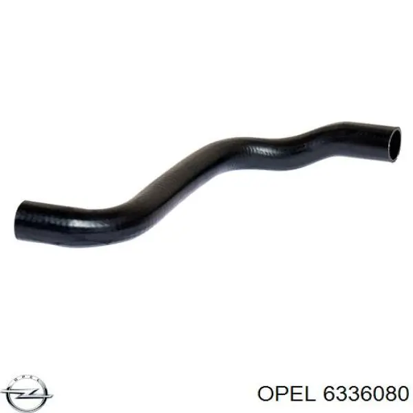 Шланг/патрубок радіатора охолодження, нижній Opel 6336080 ціна, від 18.50 USD