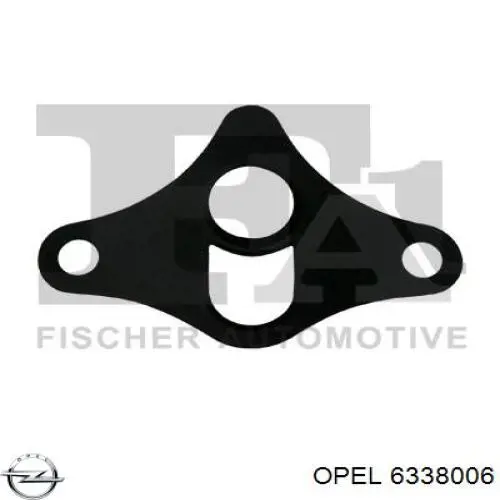 6338006 Opel прокладка корпусу термостата