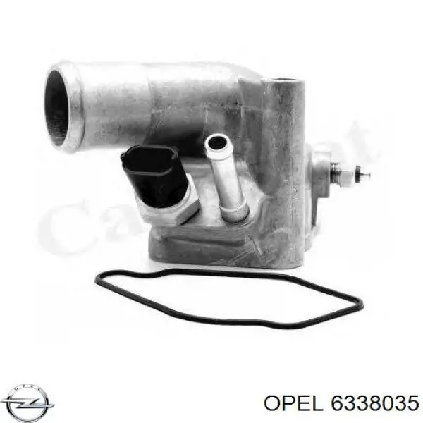 Кожух термостата Opel 6338035 ціна, від 26.54 USD