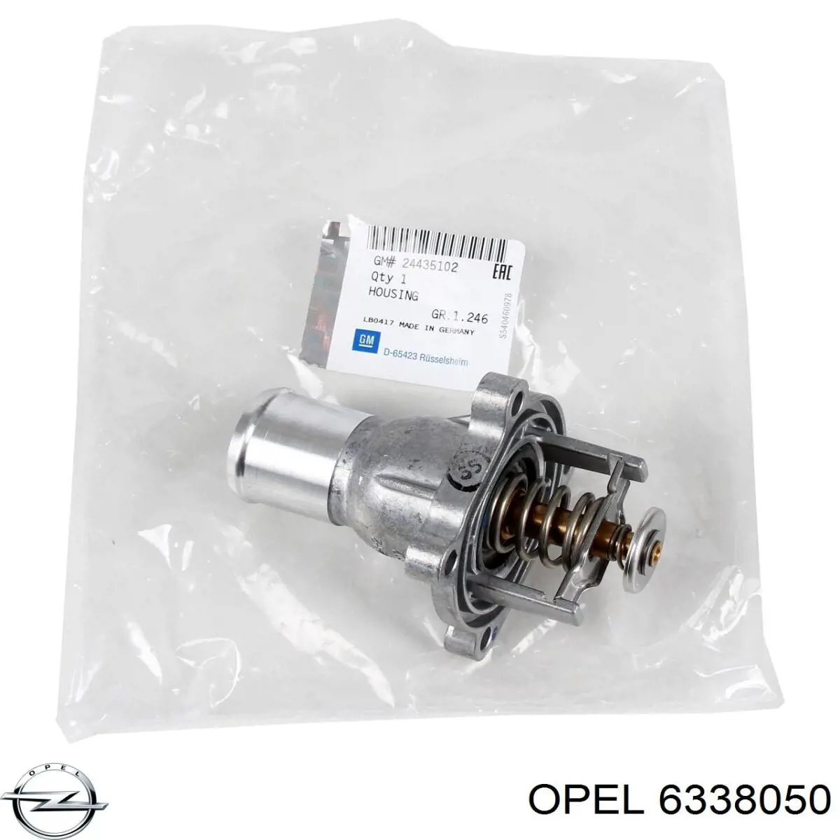 6338050 Opel термостат