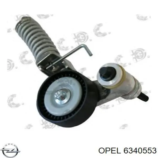 Купити 6340553 Opel Натягувач приводного ременя