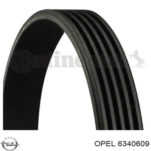 Купити 6340609 Opel Ремінь генератора