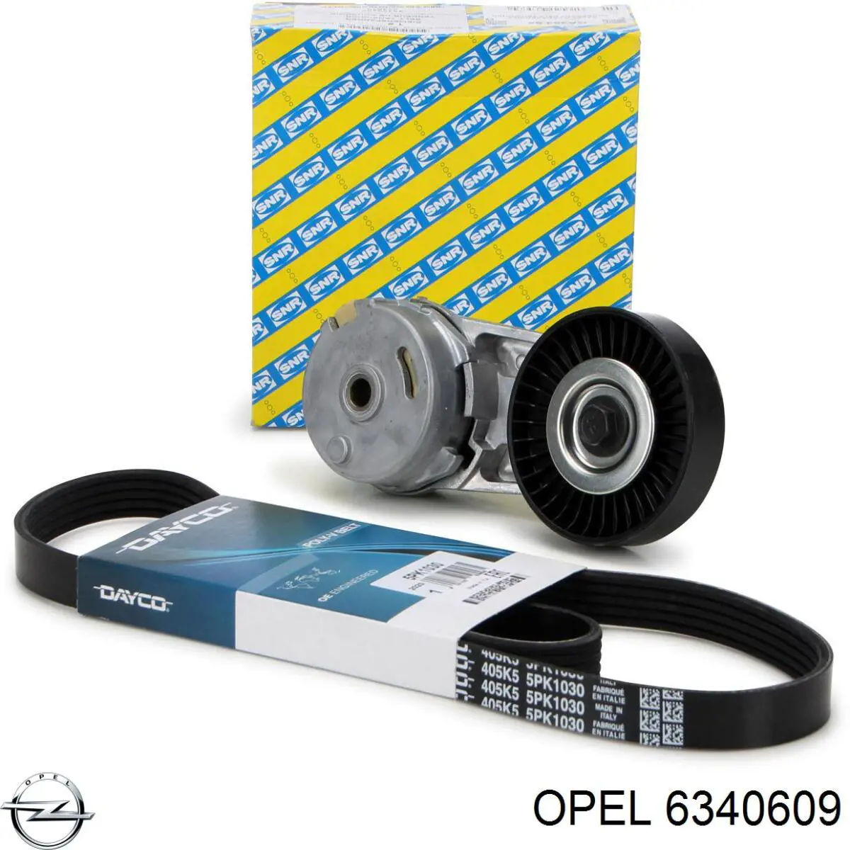 Ремінь кондиціонера Opel 6340609
