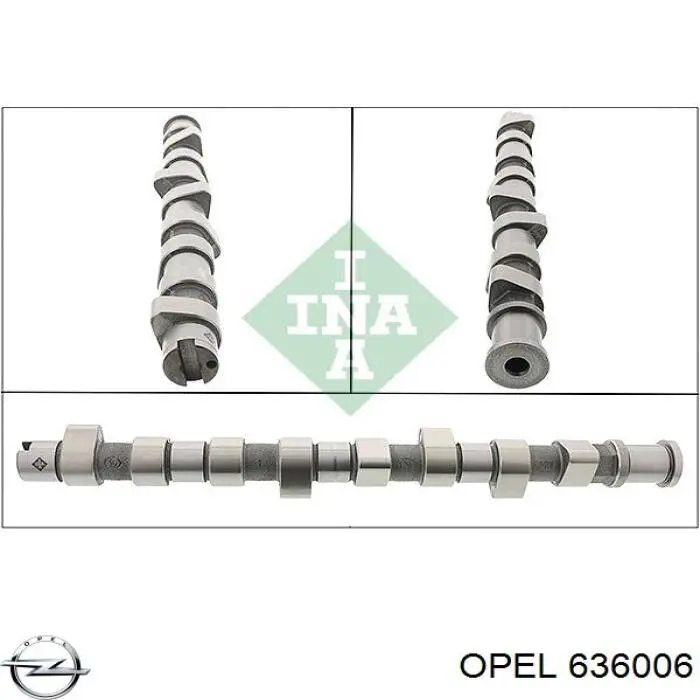 Розподілвал двигуна Opel 636006 ціна, від 71.03 USD
