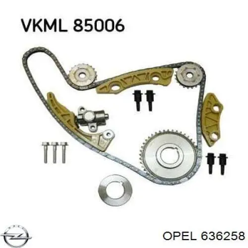 Ланцюг балансування вала Opel 636258 ціна, від 46.98 USD