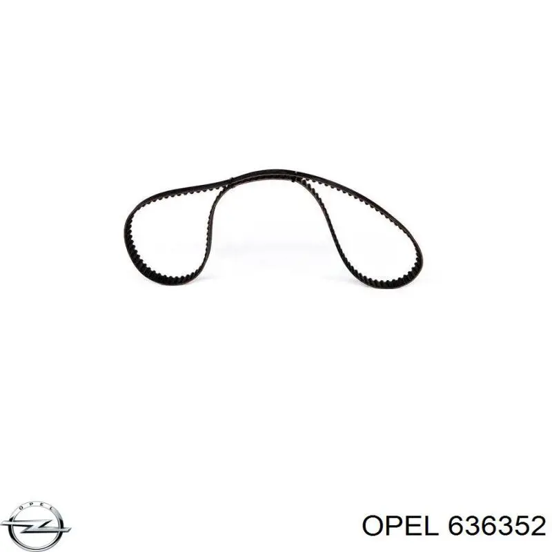Купити 636352 Opel Ремінь газорозподільного механізму