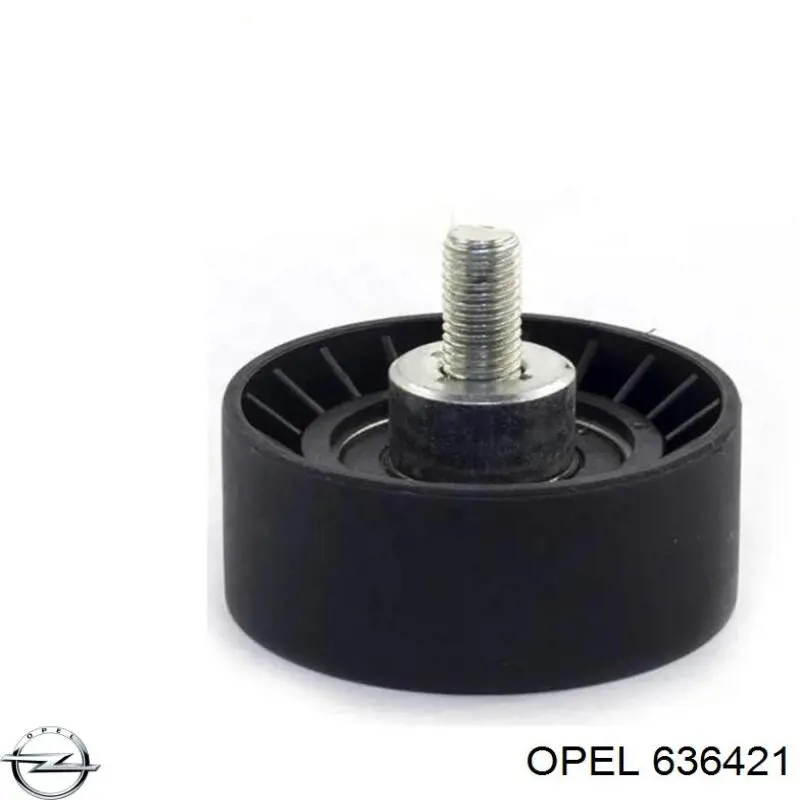 Ролик ременя ГРМ, паразитний Opel 636421 ціна, від 12.68 USD