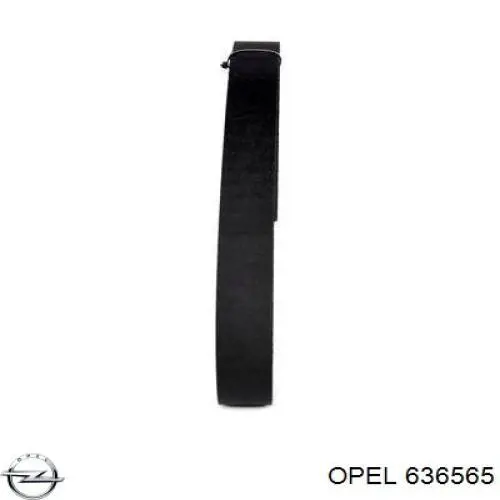 Зубчастий ремінь Opel 636565 ціна, від 8.58 USD