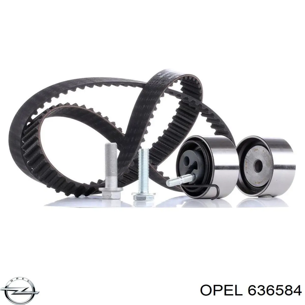 636584 Opel ролик натягувача ременя грм