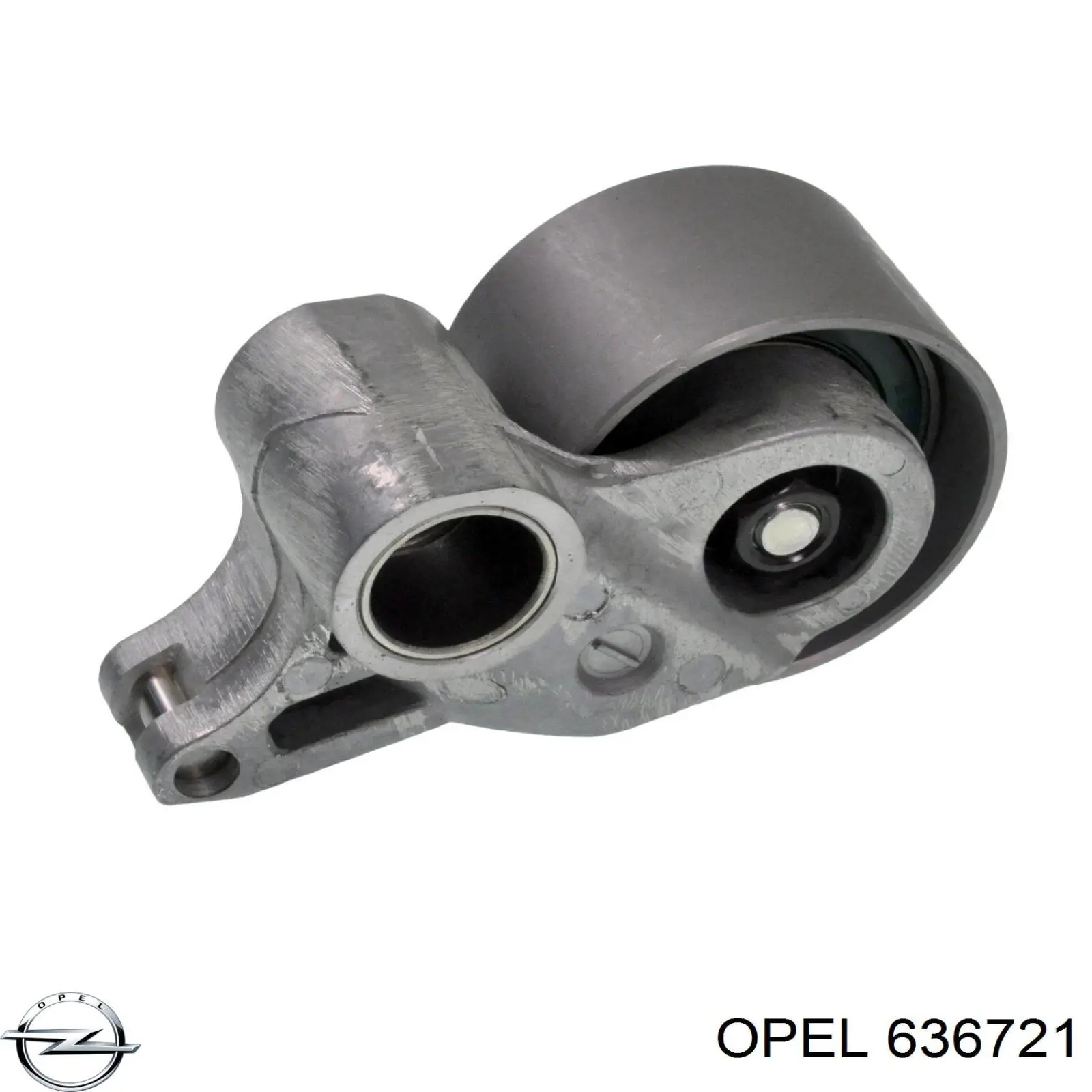 636721 Opel ролик натягувача ременя грм