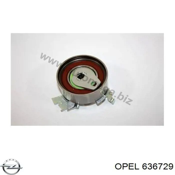636729 Opel ролик натягувача ременя грм