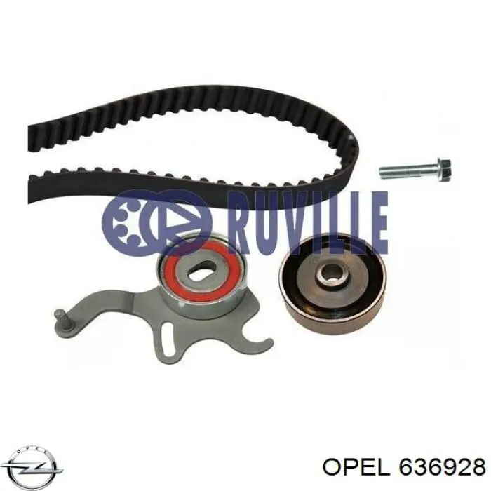 Ролик паразитний ГРМ 636928 Opel