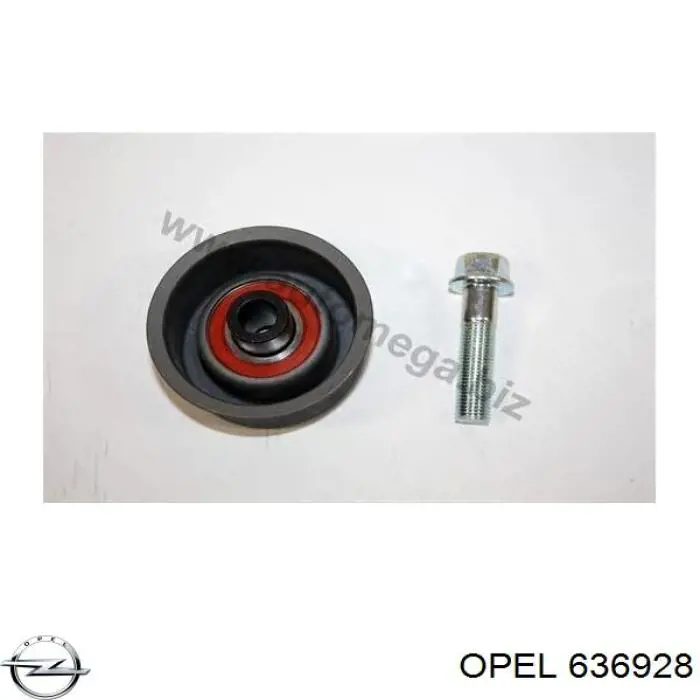 636928 Opel ролик ременя грм, паразитний