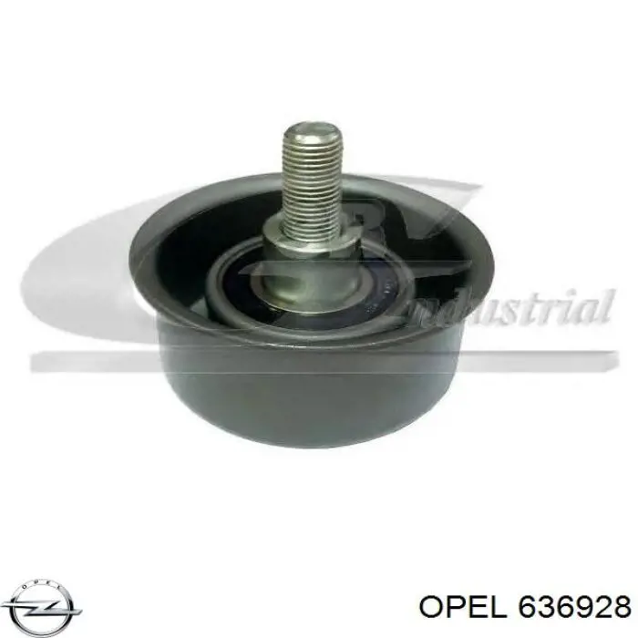 Ролик ременя ГРМ, паразитний Opel 636928 ціна, від 21.42 USD