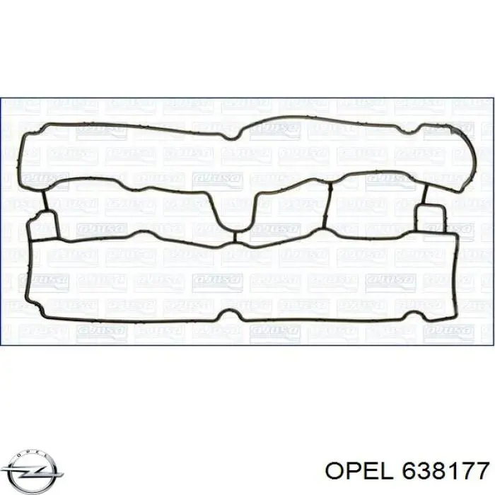 Прокладка клапанної кришки двигуна Opel 638177 ціна, від 8.93 USD
