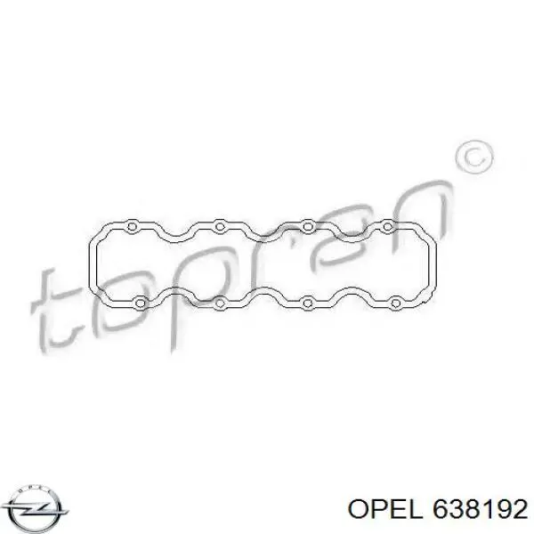 638192 Opel прокладка клапанної кришки двигуна