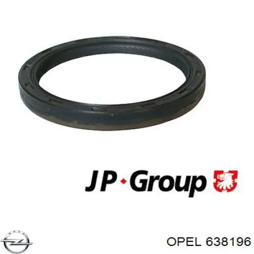 Сальник коленвала двигуна, передній Opel 638196 ціна, від 7.88 USD