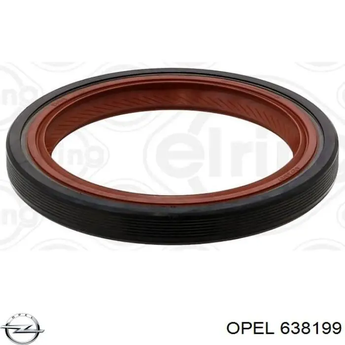 Сальник коленвала двигуна, передній Opel 638199 ціна, від 4.32 USD