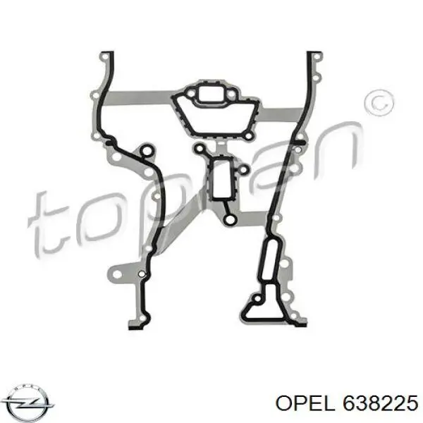 Прокладка передньої кришки двигуна Opel 638225 ціна, від 18.86 USD