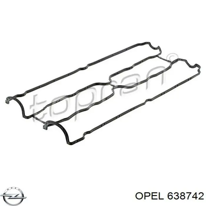 Купити 638742 Opel Прокладка клапанної кришки