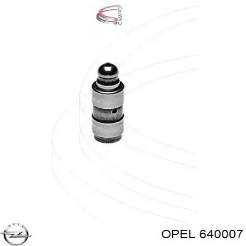 640007 Opel гідрокомпенсатор, гідроштовхач, штовхач клапанів