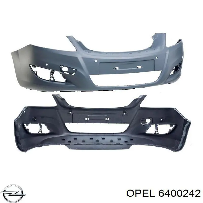 Бампер на авто Opel 6400242 ціна, від 141.93 USD