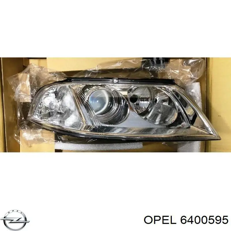 Спойлер переднього бампера, лівий Opel 6400595