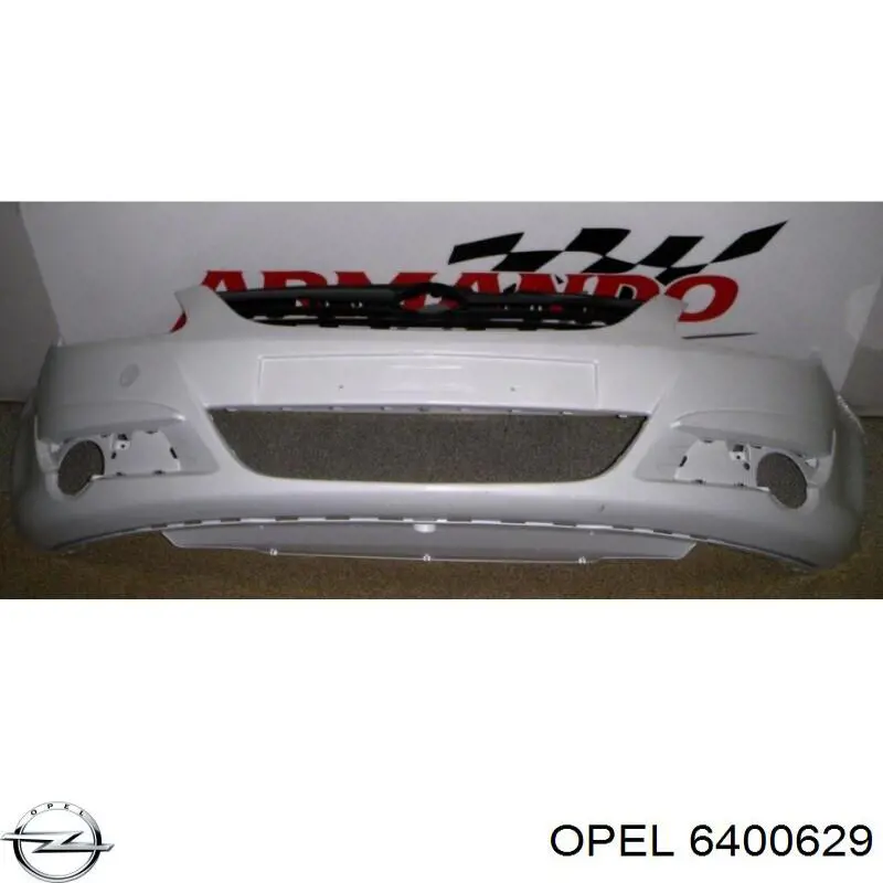Бампер передній Opel 6400629
