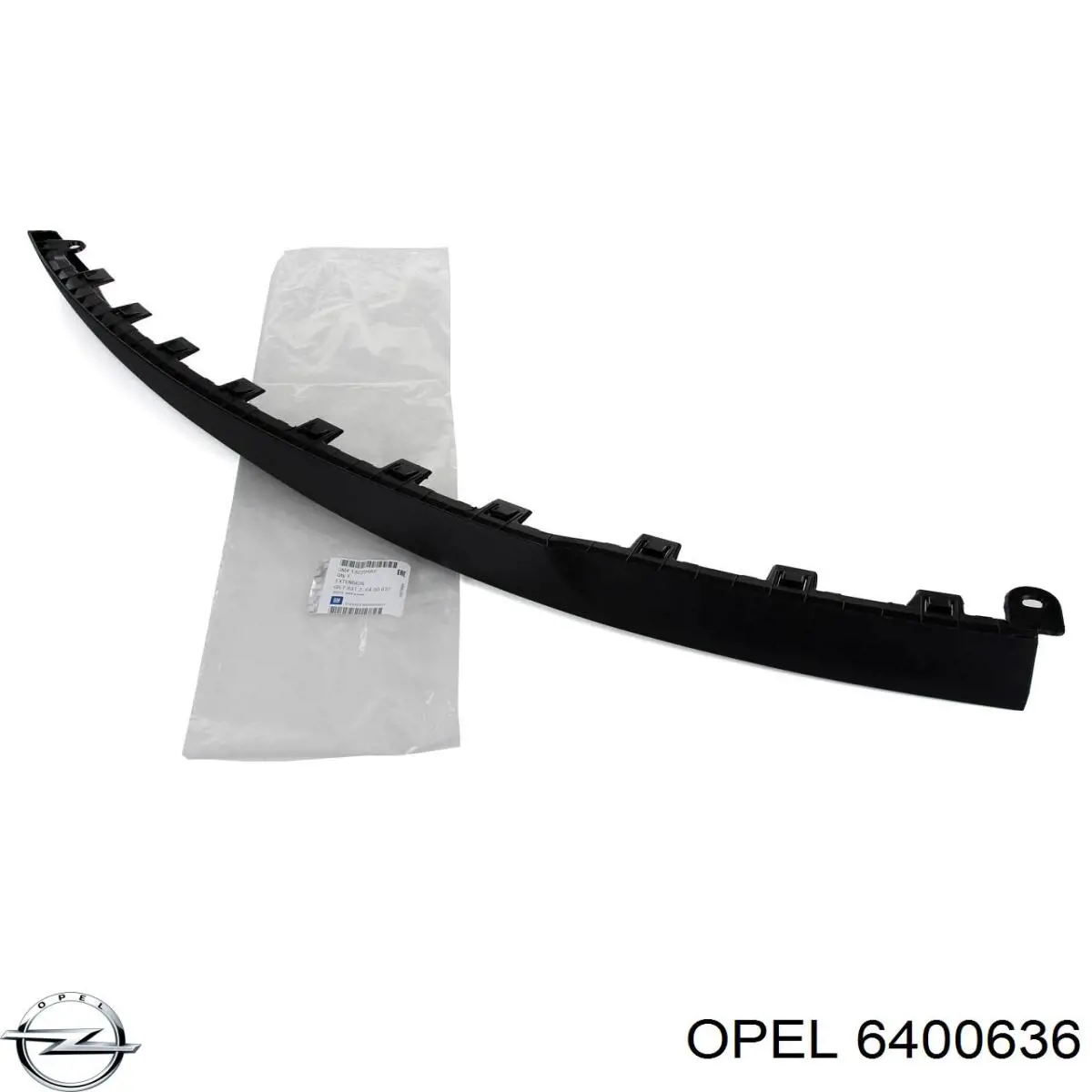 Купити 1400475 Opel Спойлер переднього бампера, лівий