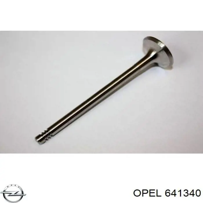 641340 Opel клапан випускний