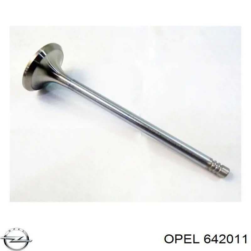 642011 Opel клапан впускний
