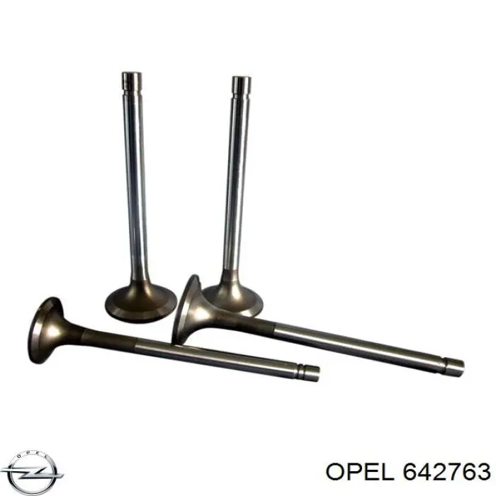 Клапан впускний Opel 642763 ціна, від 4.30 USD