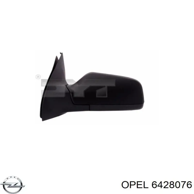 Купити 6428076 Opel Бічне дзеркало заднього виду ліве