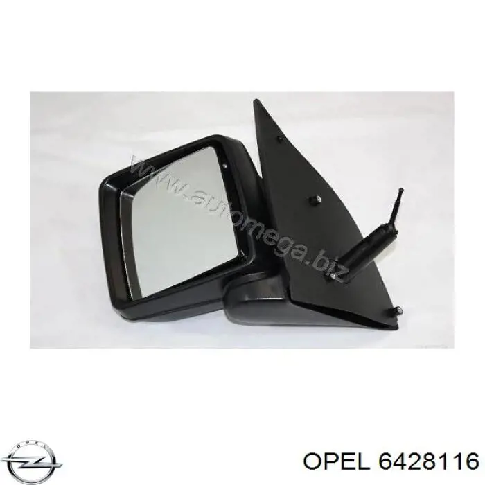 Ліве бічне дзеркало Opel 6428116 ціна, від 38.85 USD