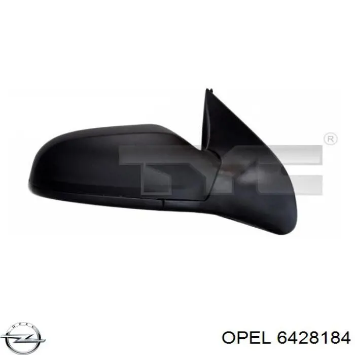 Купити 6428184 Opel Дзеркало праве