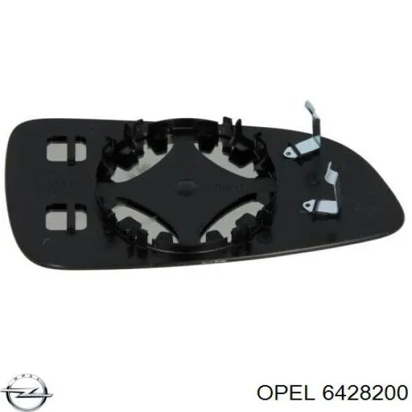 6428200 Opel дзеркальний елемент дзеркала заднього виду, лівого