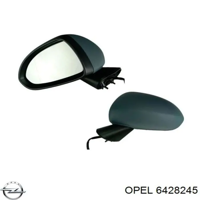 Ліве бічне дзеркало Opel 6428245 ціна, від 37.88 USD