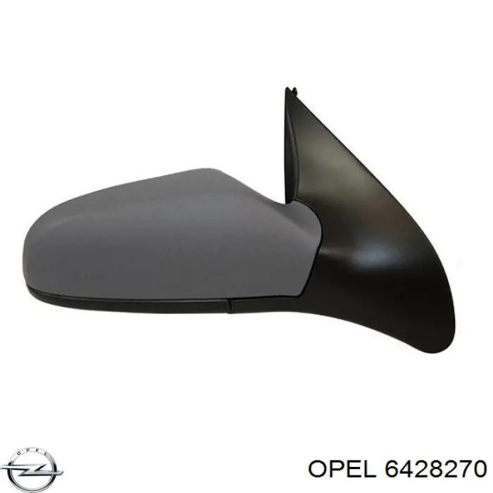 6428270 Opel Праве дзеркало заднього виду