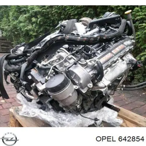 642854 Opel клапан випускний
