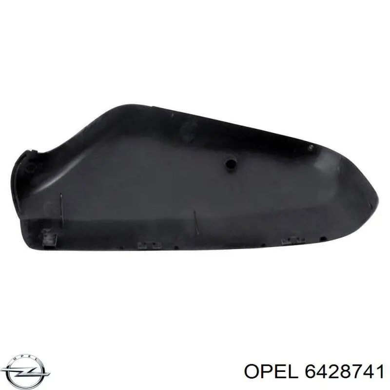 6428741 Opel накладка дзеркала заднього виду, ліва